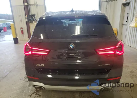 2023 BMW X3 xDrive30I z USA, uszkodzony, nr VIN 5UX53DP00P9R32794